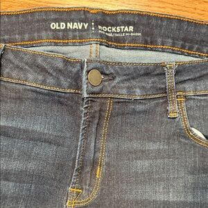 Old Navy Rockstar Dark Wash Jeans